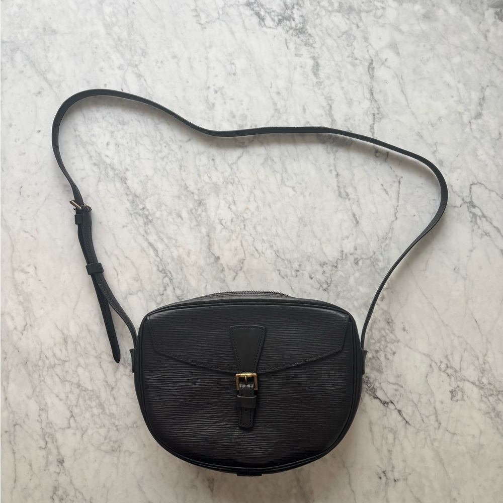 Louis Vuitton Black Epi Leather Jeune Fille Crossbody Bag